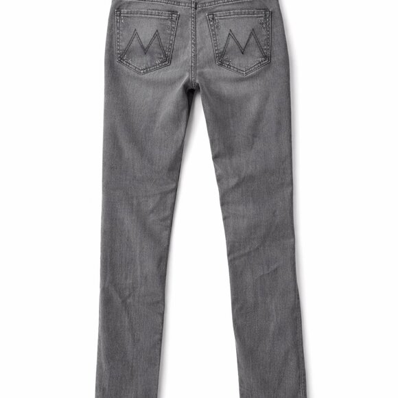 MOTHER the Looker Ankle Fray Skinny Jeans in Last Chance Saloon - Size 25 - Picture 2 of 4